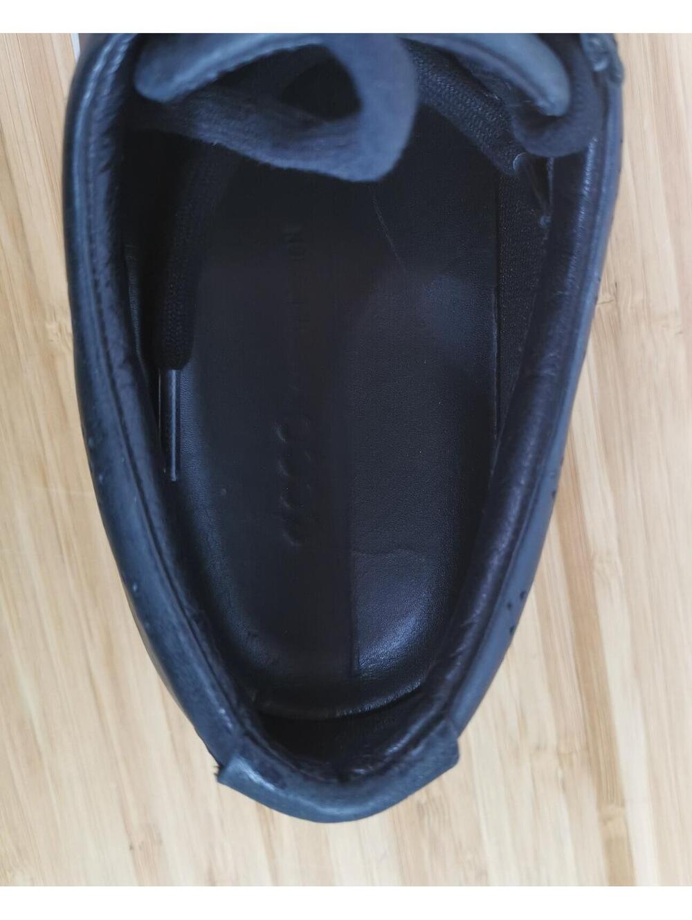 Ecco Womens Size 7 Leather Soft 7 Danish Design Black Sneaker Shoes EU 38 - Picture 8 of 8